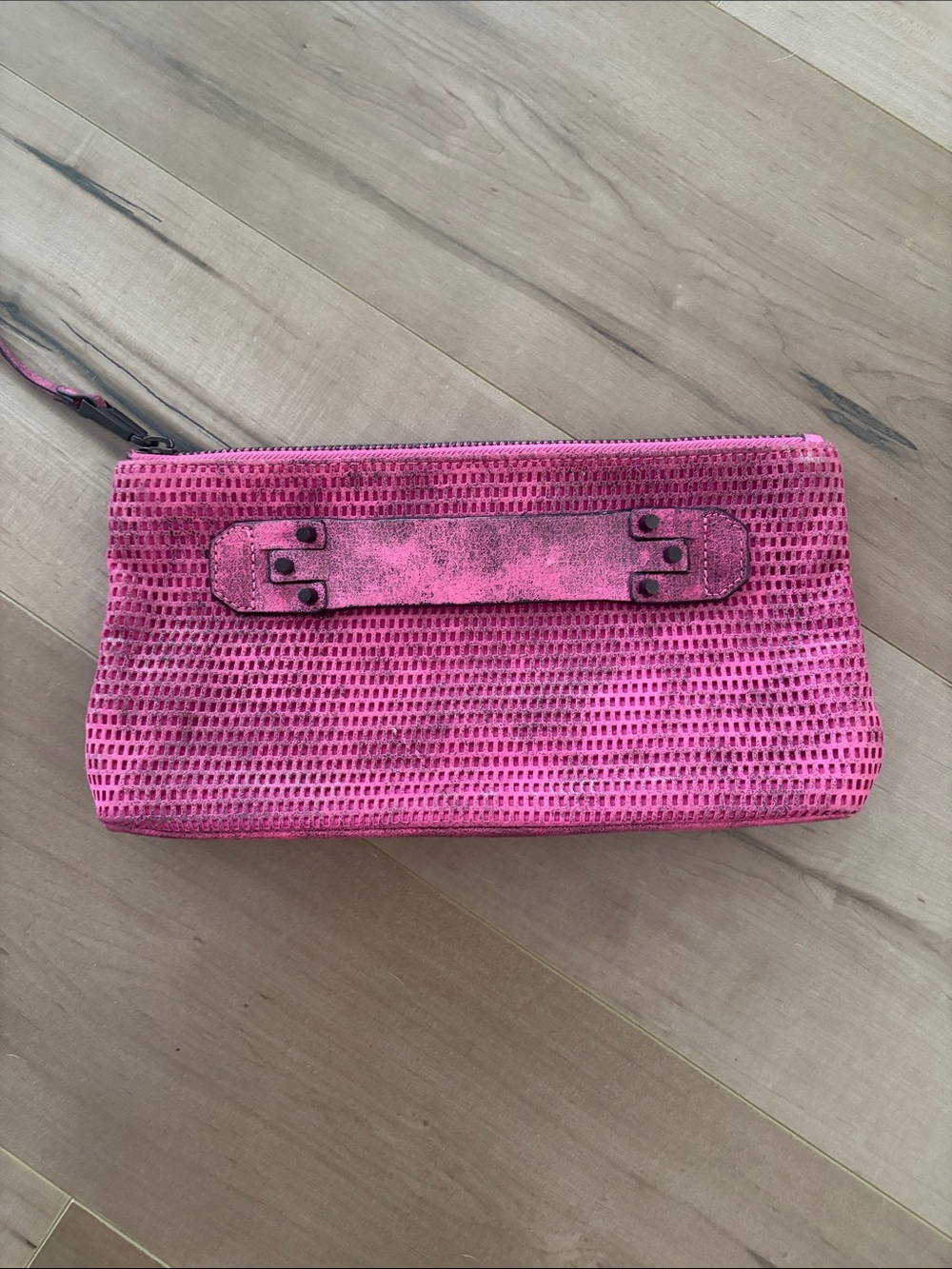she + lo Pink Women's Wristlet Clutch Bag